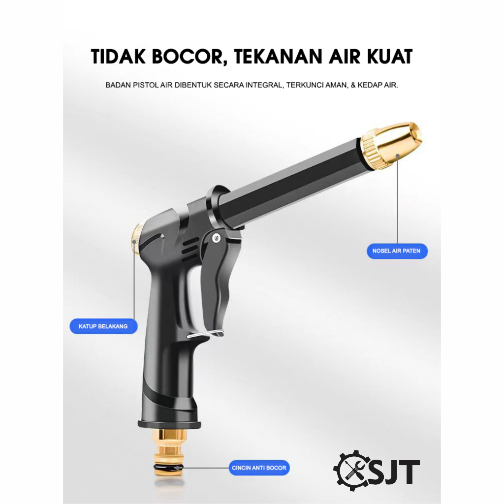 Lumayan_Banget Sjt - Kepala Semprotan Air Cuci Mobil Motor Tanpa Listrik / Semprotan Pistol Air