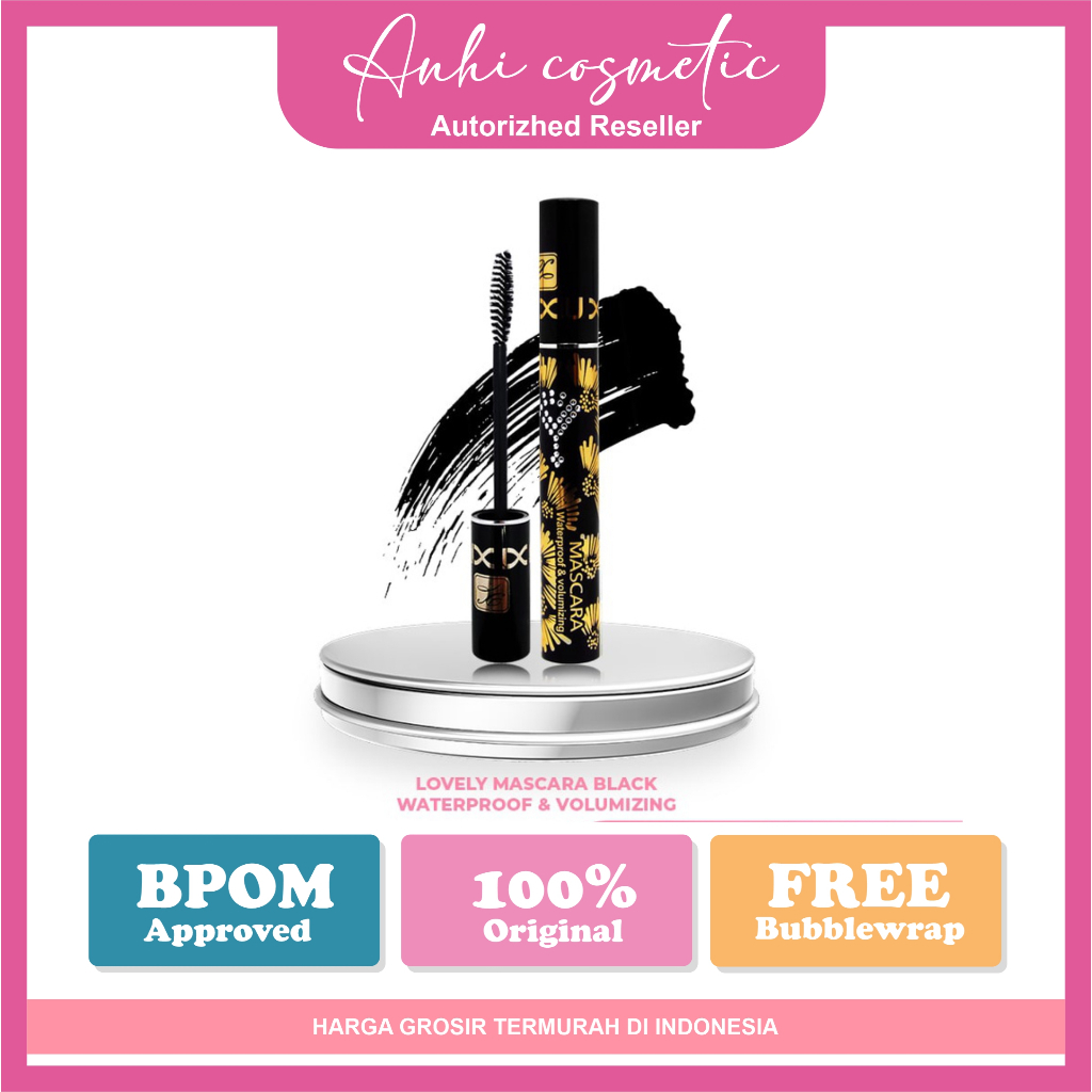 ANHI COSMETIC - Xi XiU LOVELY MASCARA WATERPROOF & VOLUMIZING