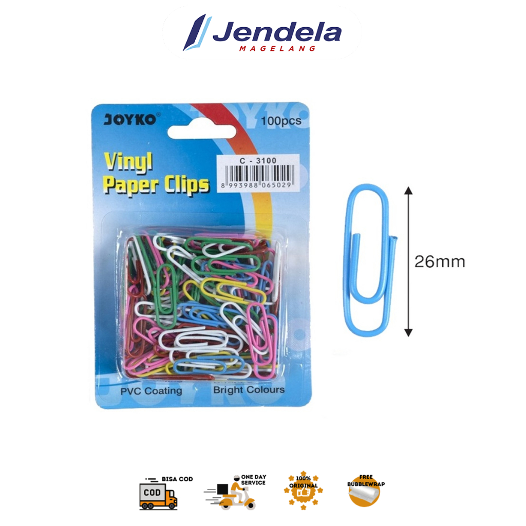 

Paper Clips Joyko C-3100 Penjepit Kertas ATK
