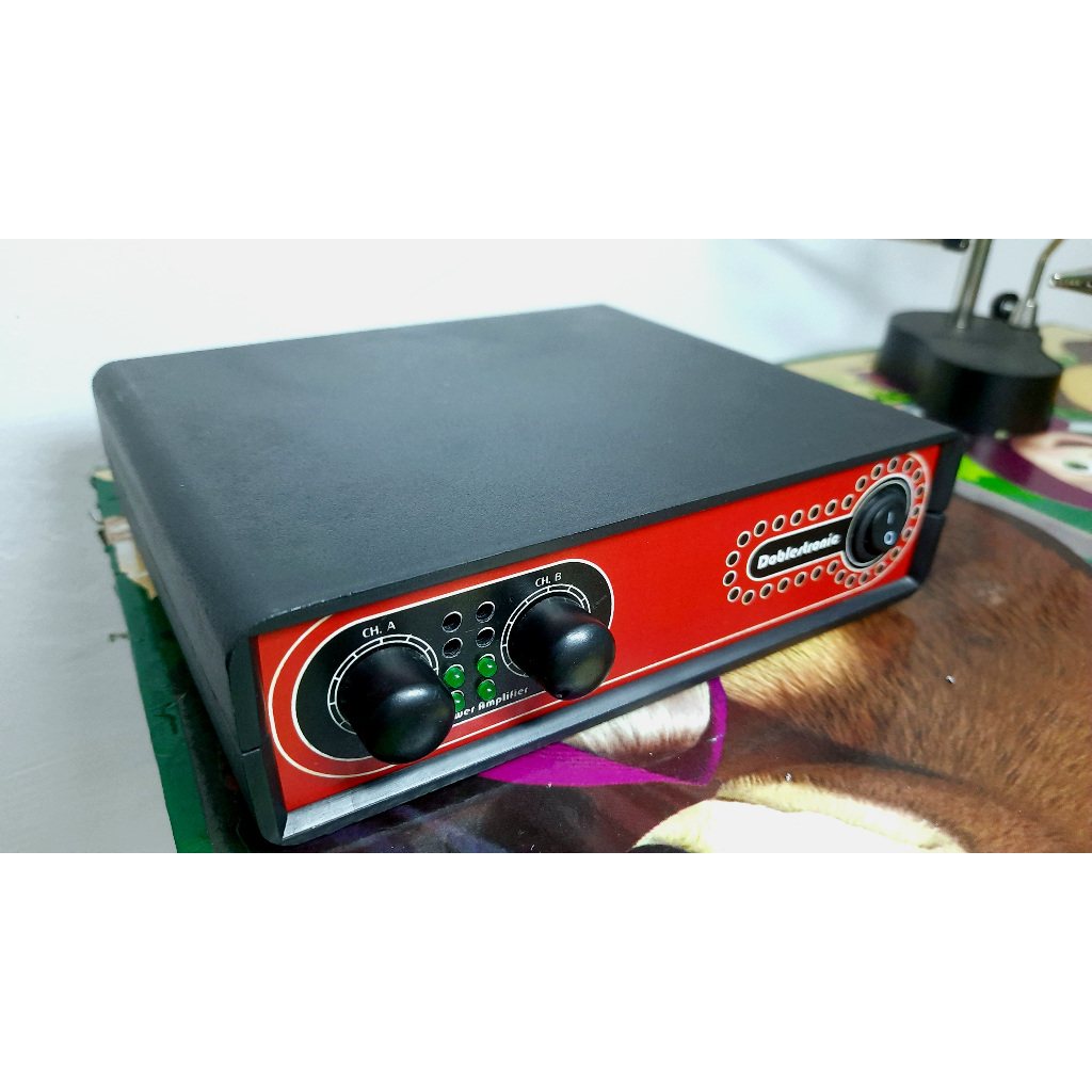 Box Power Amplifier Mini - Power Amplifier Miniatur - Power Amplifier Class D - Box Elektronik X8