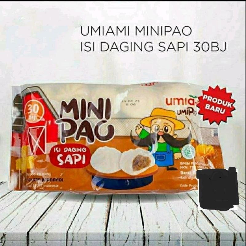 

Umiami Mini Pao Daging Sapi isi 30 pcs