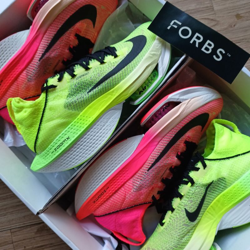Nike Air Zoom Alphafly Next% 2 Ekiden Luminuos Green Black || 2024 red volt
