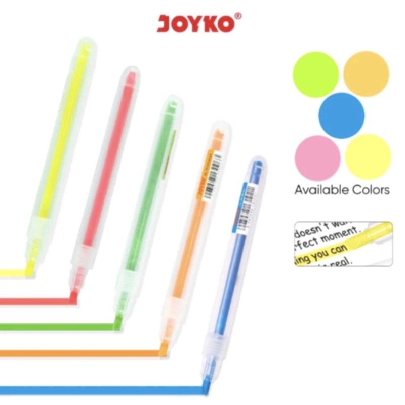 

KarensMart Highlighter Joyko || Penanda Berwarna