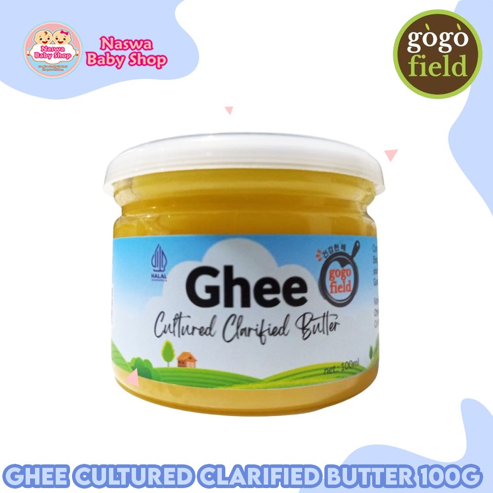 

Gogofield Ghee Cultured Clarified Butter 100g