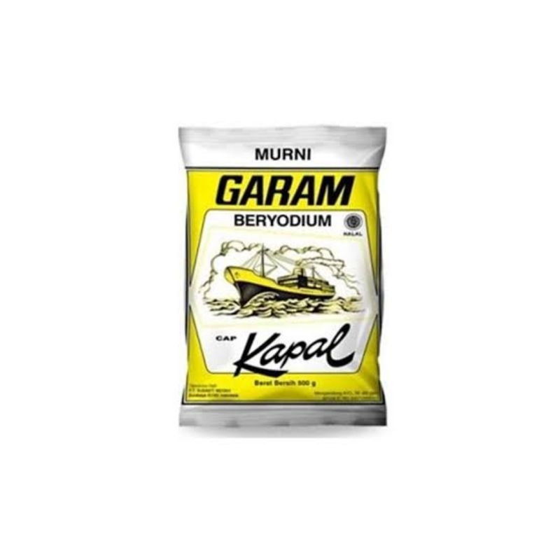 

Garam kapal - berat 500 gram