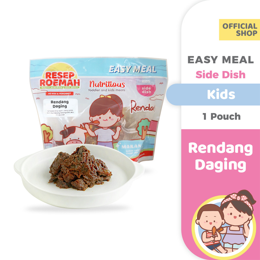 Resep Roemah Rendang Daging / Frozen Food Balita Homemade / No MSG