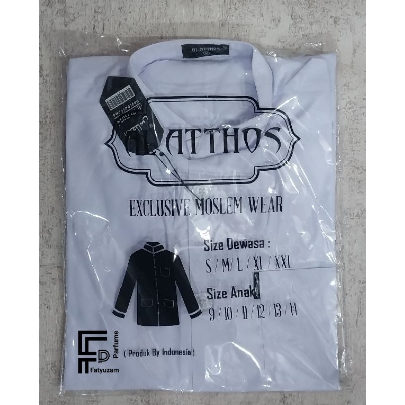 Koko Alattos Model seperti Ammu tangan panjang putih