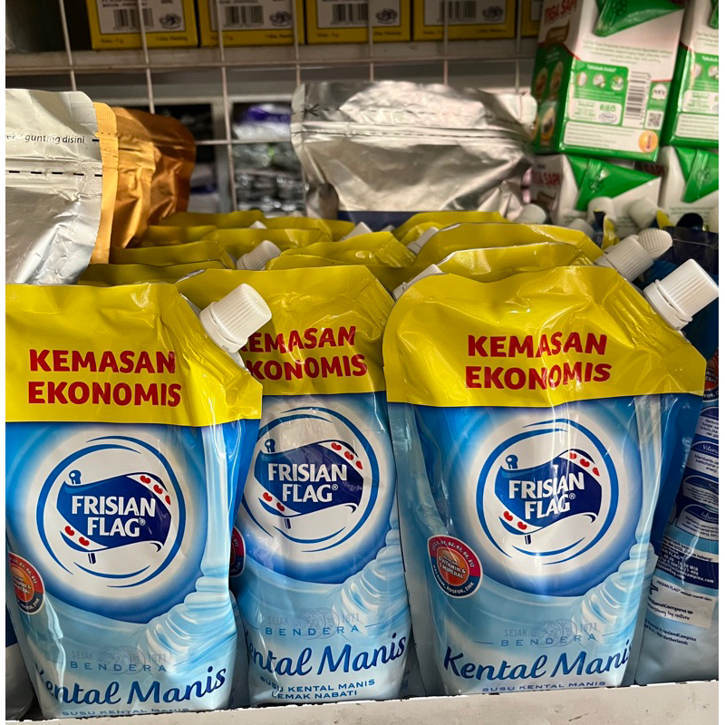 

susu kental manis Frisian flag kemasan pouch berat 545gram