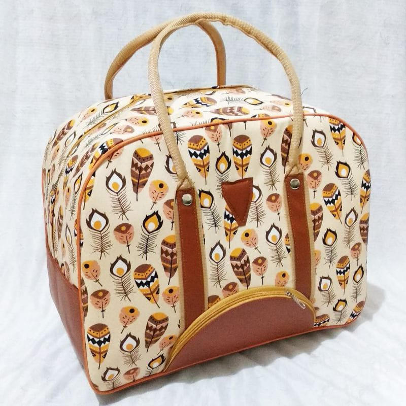 Tas Travel Bag Jumbo Tas Pakaian Kain Kanvas Serbaguna