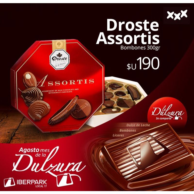 

Droste Assortis Chocolate Premium - Snack Import