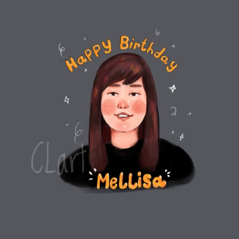 Digital Art / Ilustrasi Chibi /ilustrasi Wajah /gambar commission (softfile)