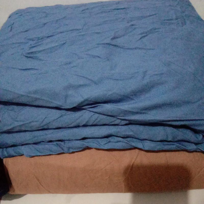 kain rayon twill polos harga per 1meter
