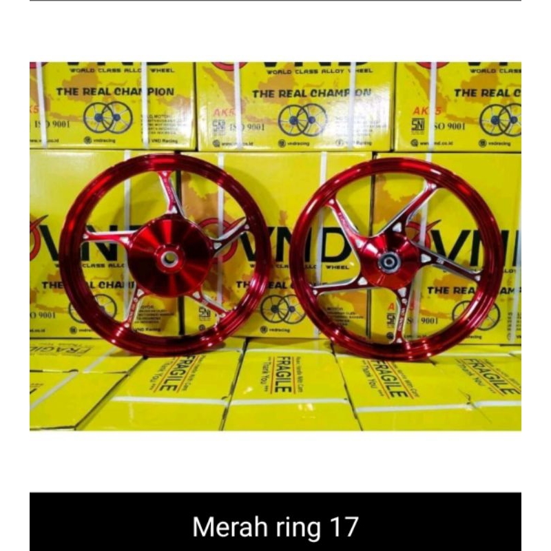 VND AK 55 VELG AK 55 RING 17 BEAT / VARIO 110 / SCOOPY / VARIO 125 / VARIO 150 / VARIO 160