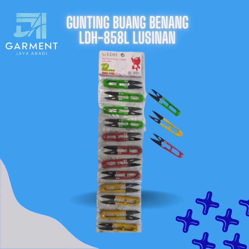 

Gunting Buang Benang LDH-858L Kecil 11 Cm Premium Product 1 Lusin