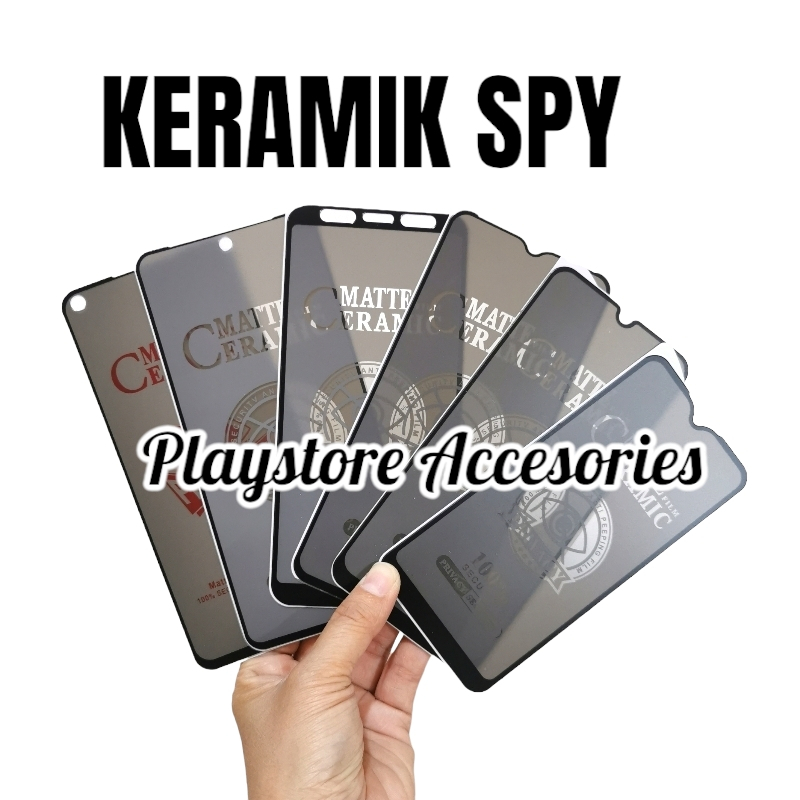 ANTI GORES SAMSUNG J4+ / J6+ / J4 PLUS / J6 PLUS  - ANTIGORES KERAMIK SPY