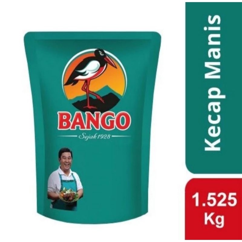 bango kecap manis 1.5 kg / kecap manis bango refill 1.5 kg