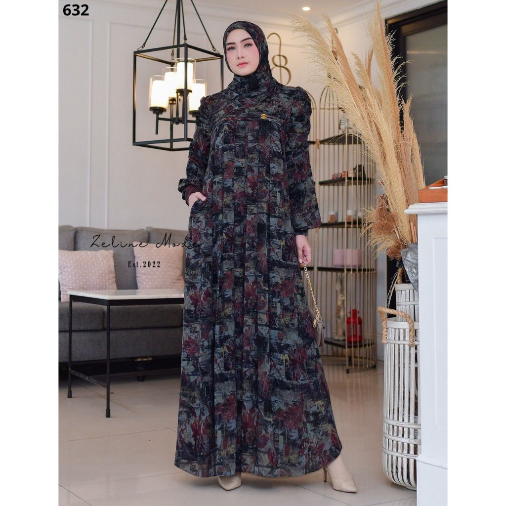 Laura La Belle Gamis Yasmin Set Hijab