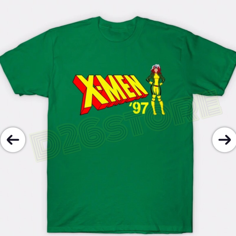 Kaos X-Men Rogue mutant Marvel X-Men 97 movie series Tshirt unisex premium