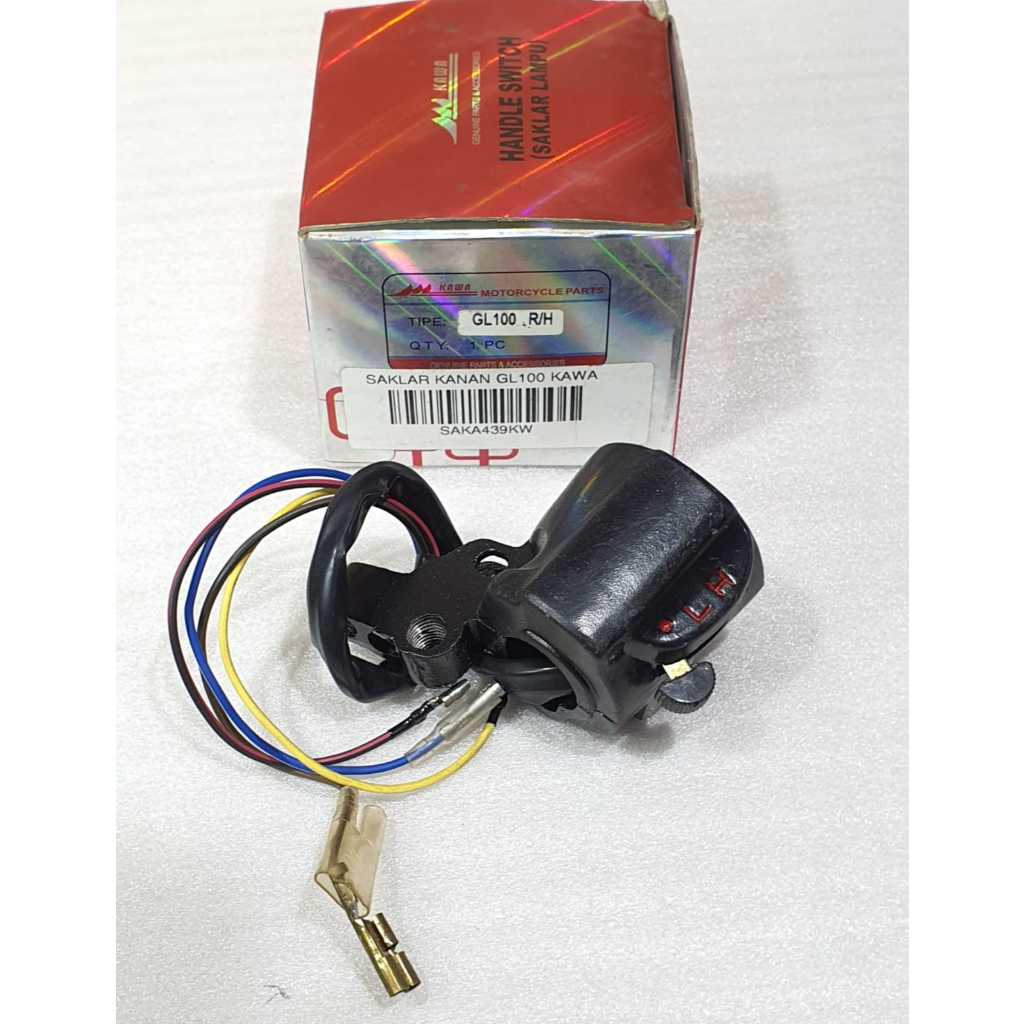 SAKLAR KANAN GL 100 GL100 MEREK KAWA