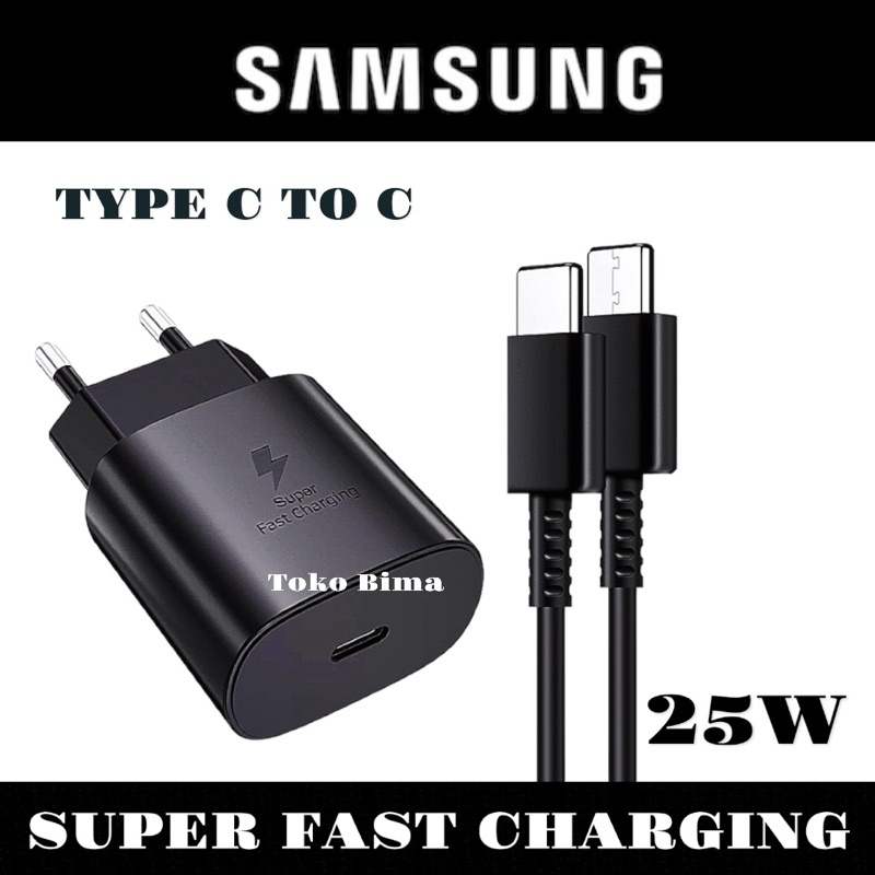 Charger Casan SAMSUNG Galaxi A05 A05S A14 A15 A24 A25 A33 A34 53 ORIGINAL TYPE C