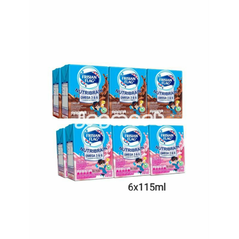 

FRISIAN FLAG SUSU BENDERA UHT KIDS 115ML ISI 6X115ML