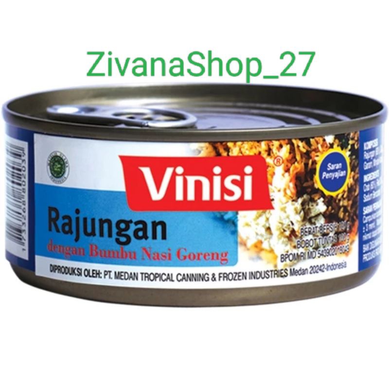 

Vinisi Rajungan Bumbu Nasi Goreng 120gr