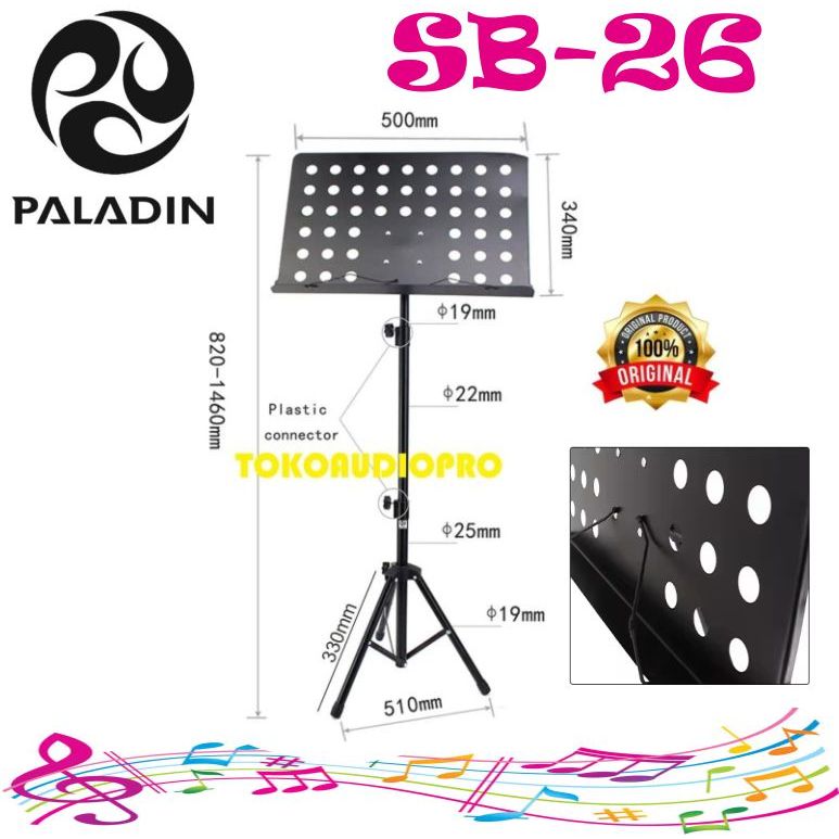 Paladin SB26 Stand Book Besar SB-26