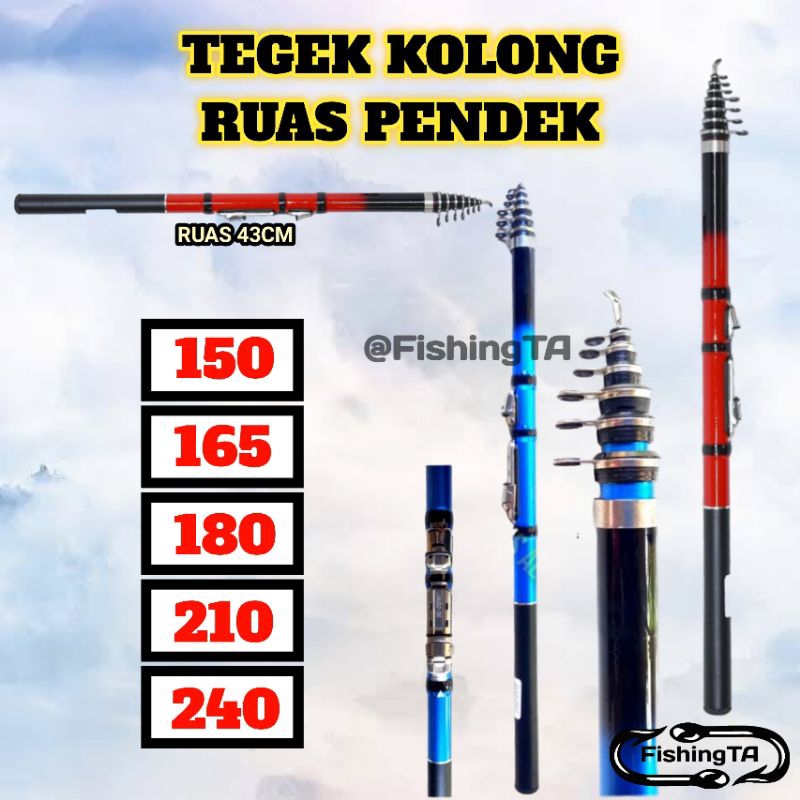 JORAN TEGEK KOLONG RUAS PENDEK 43CM
