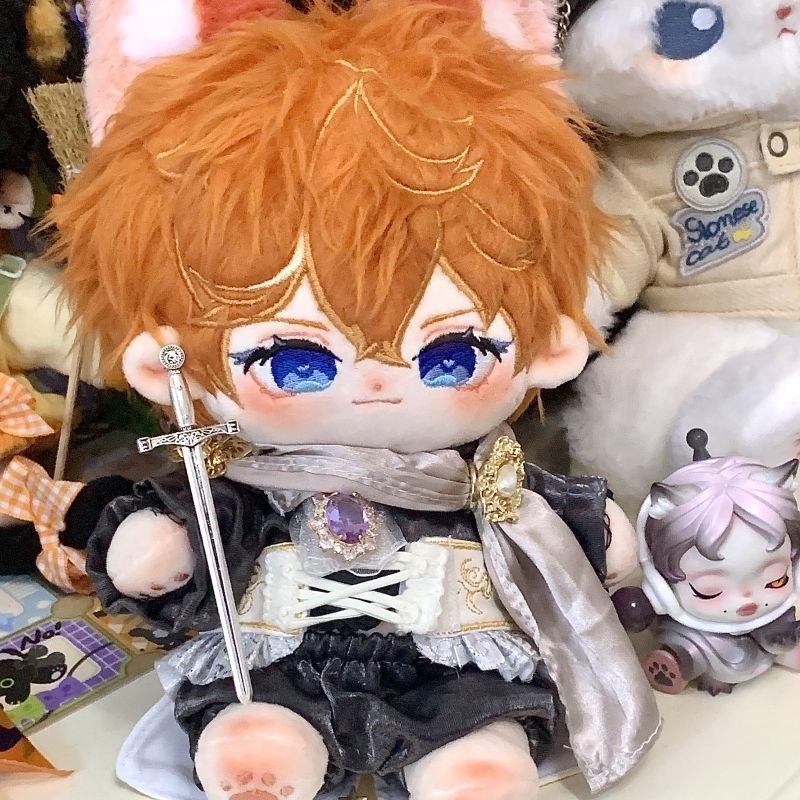 [READY STOCK] Genshin Burnt Tangerine Childe Tartaglia Doll 20 cm NEW