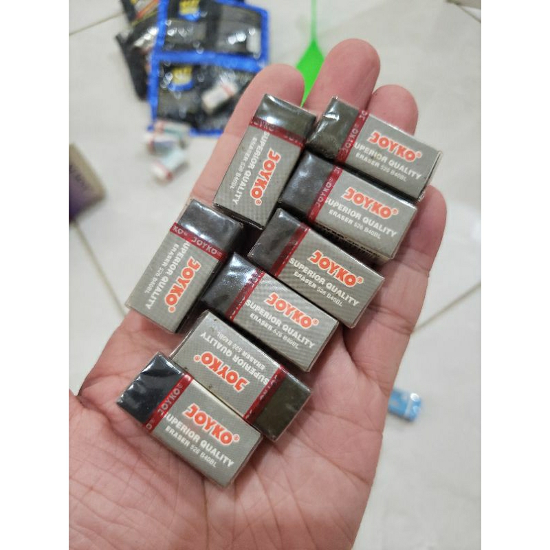 

PENGHAPUS ALAT TULIS KAYU PENSIL PENCIL ERAZER ERASER BLACK HITAM JOYKO
