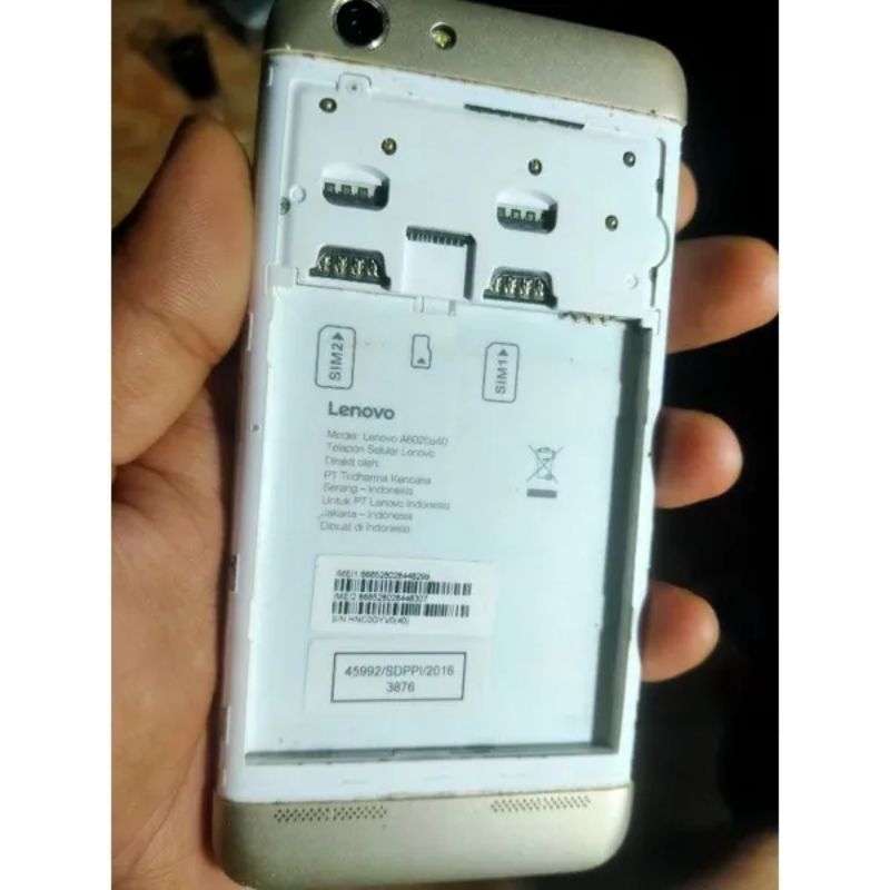 Mesin Hp Lenovo A6020A46 NORMAL