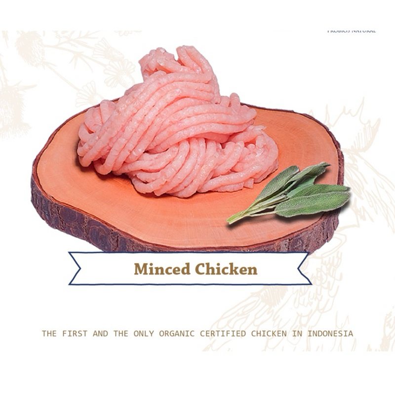 

FROZEN Daging cincang ayam ORGANIK