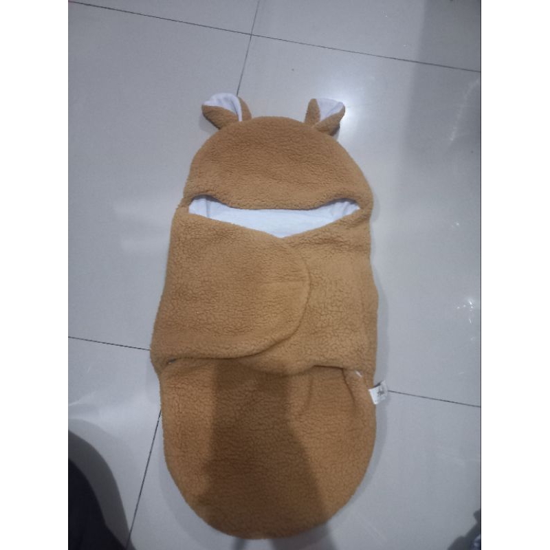 preloved baby blanket / selimut / bedong bayi bulu tebal
