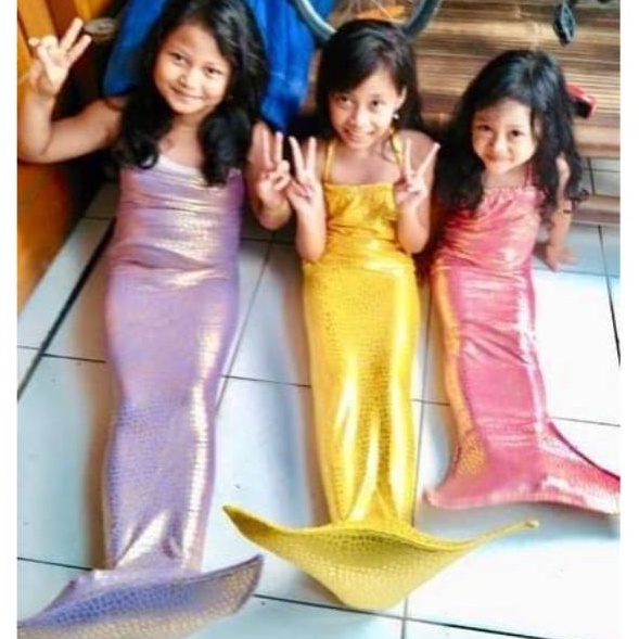 STAR Kostum Duyung Anak  Kostum Mermaid Anak  Kostum Mermed Anak  Mermaid Duyung Murah