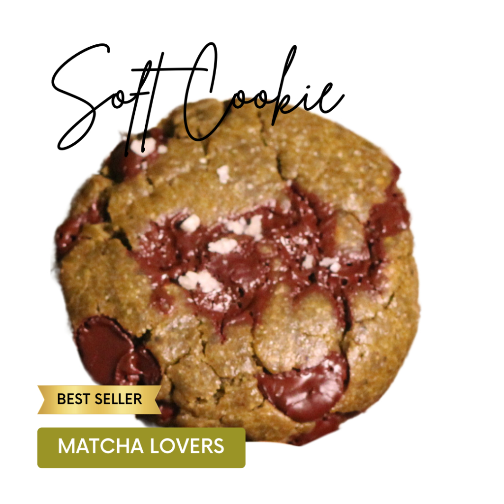 

MATCHA LOVERS COOKIES Soft Baked Cookies | Soft Cookies Matcha | Premium Ingredients | Matcha Cookies