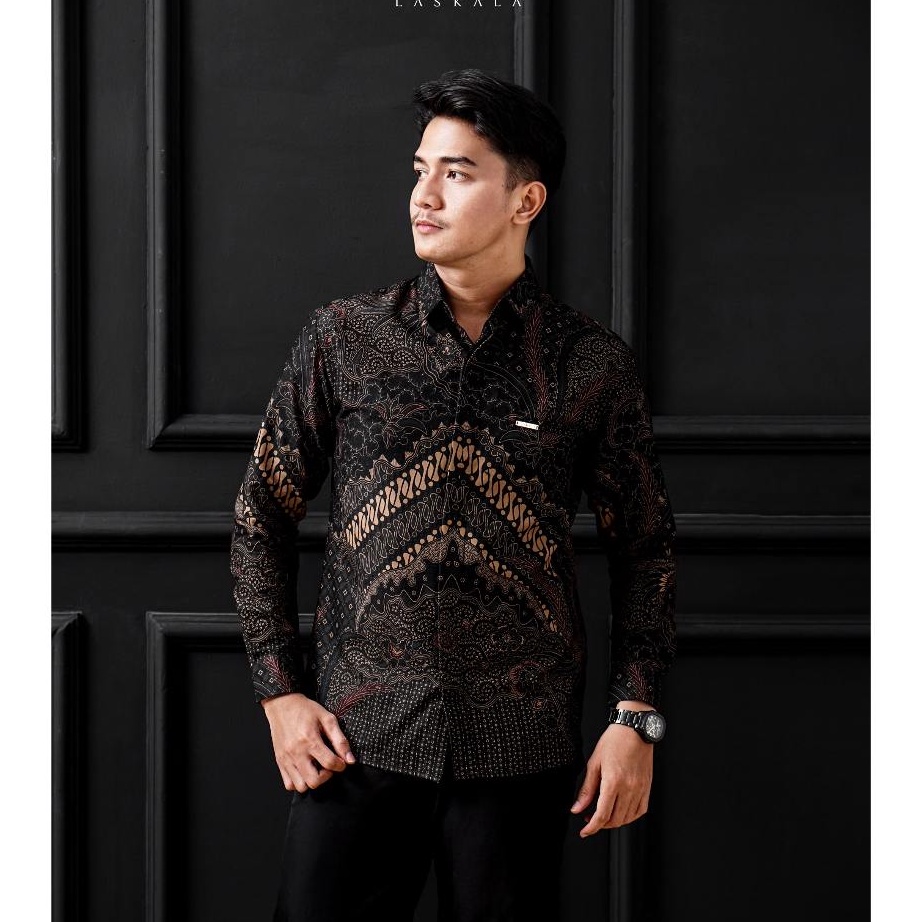 DISKON Laskala Batik Premium Slimfit Sandro 2 K8A331