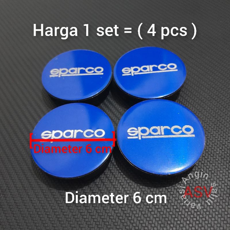 dop roda tutup velg mobil variasi diameter 6 cm