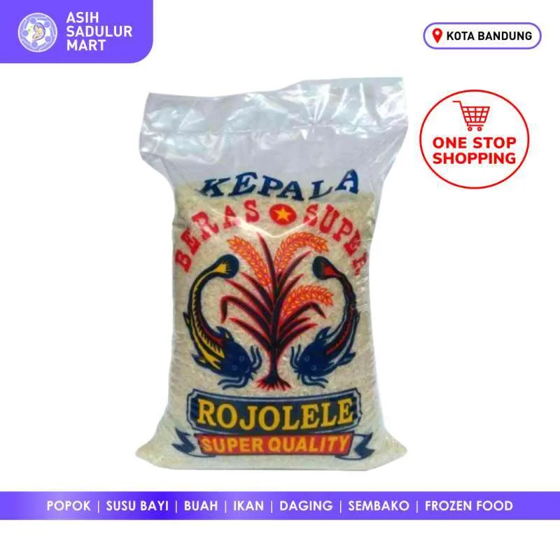 

Beras Rojolele 5kg Kepala - Beras Kualitas Super Promo