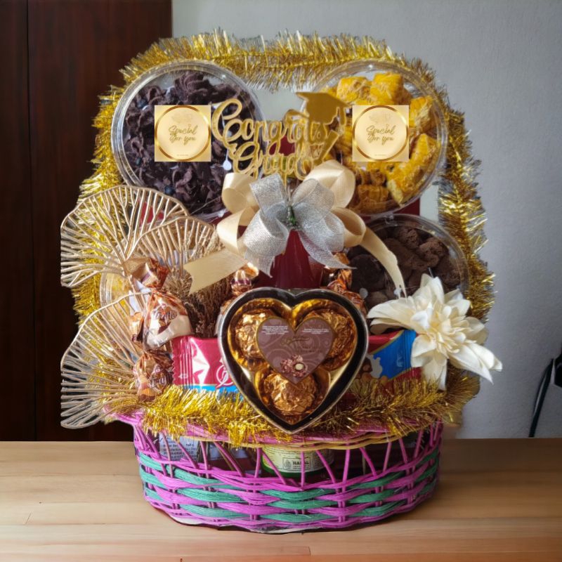 

hampers natal cookies premium elegan/jual Hampers Sidoarjo