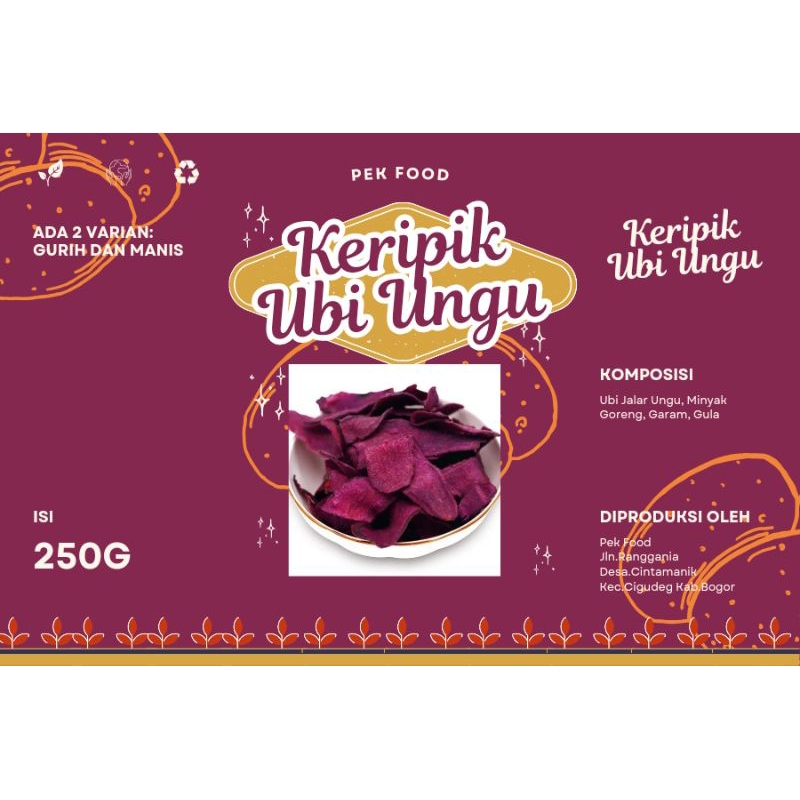 

Keripik Ubi Ungu