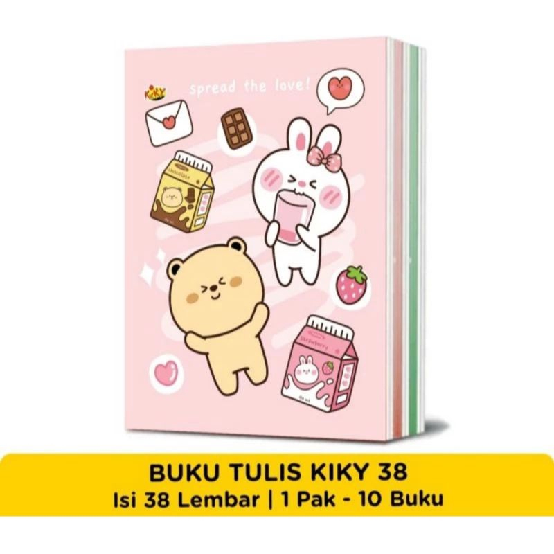 

BUKU KIKY 38 LEMBAR/ ATK/ BUKU/ SAMPUL BUKU