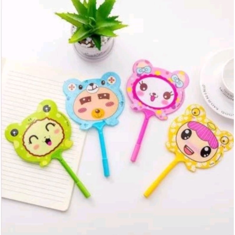 

Ruby Naboya - Pulpen Kipas Karakter Pena Kipas Cartoon Souvenir Lucu