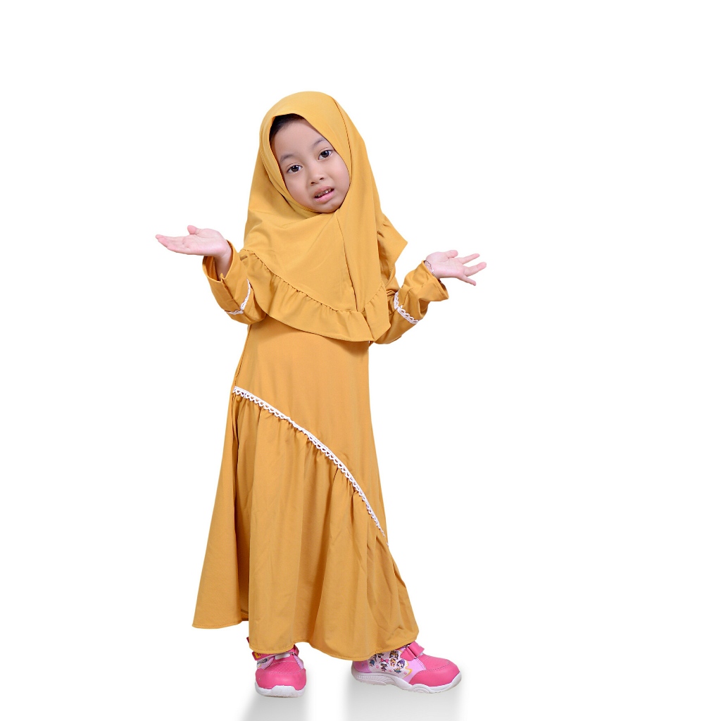 gamis tunik anak perempuan terbaru