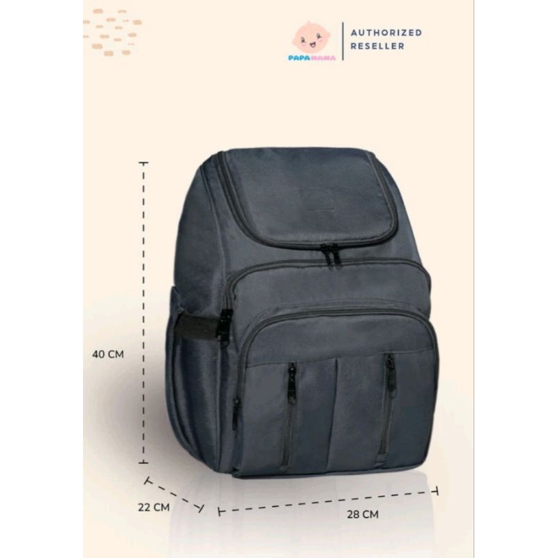 PapaMama Maxie Diaper Bag / Tas Bayi (Preloved)