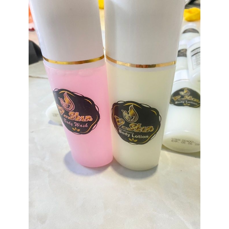 hb vskin putih + sabun vskin pink kemasan lama