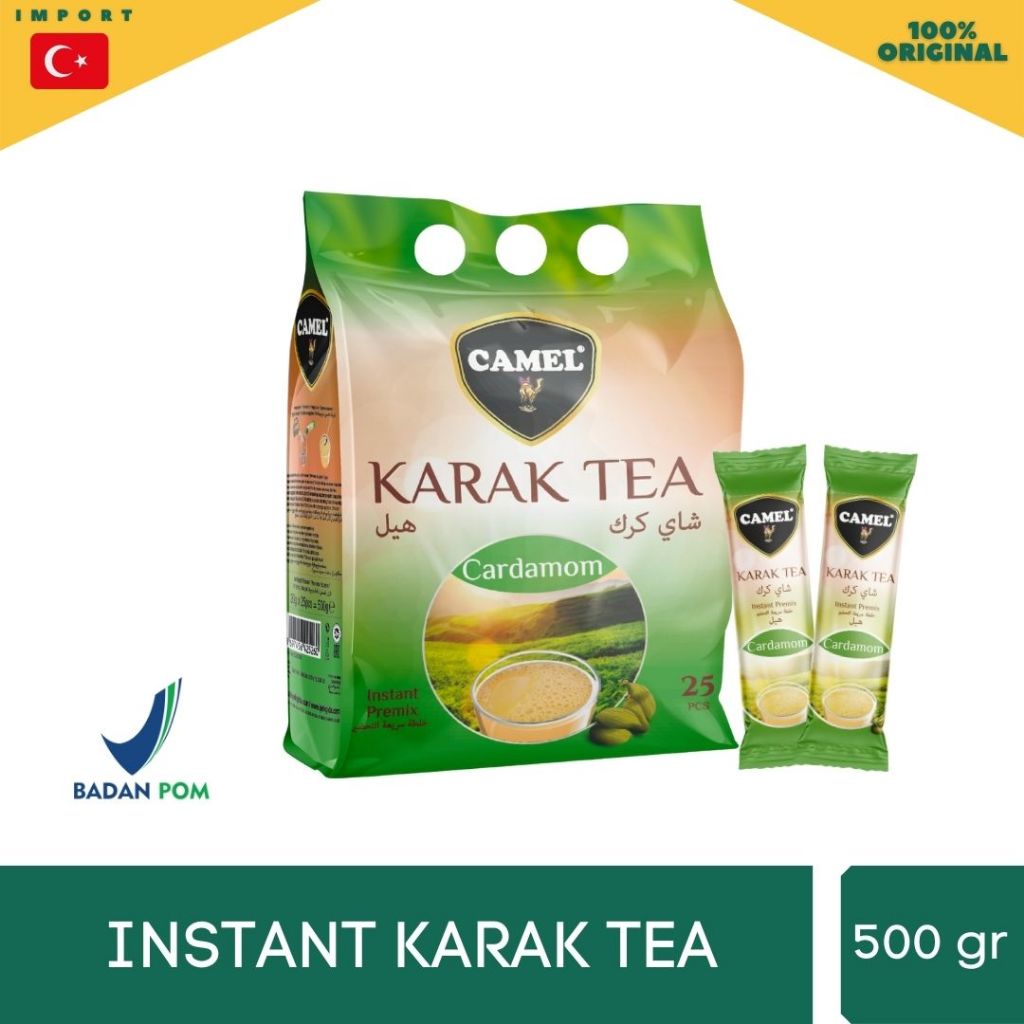 

Camel Karak Tea - Minuman Teh Susu Tradisional khas Turkey