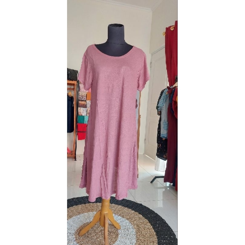 tunik kaos dress kaos daster kaos uadem