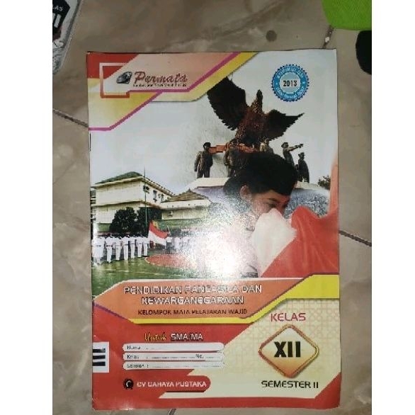 Buku pkn permata kelas 12 (BEKAS)