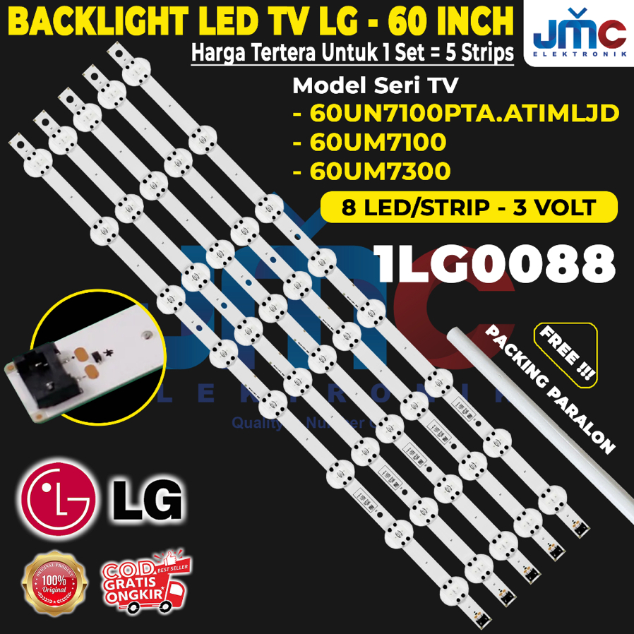 BACKLIGHT TV LED LG 60 INCH 60UN7100PTA.ATIMLJD 60UN7100PTA 60UM7100 60UM7300