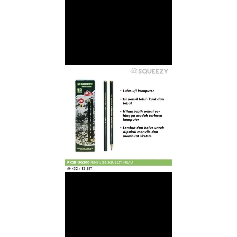 

Pensil 2B Squeezy